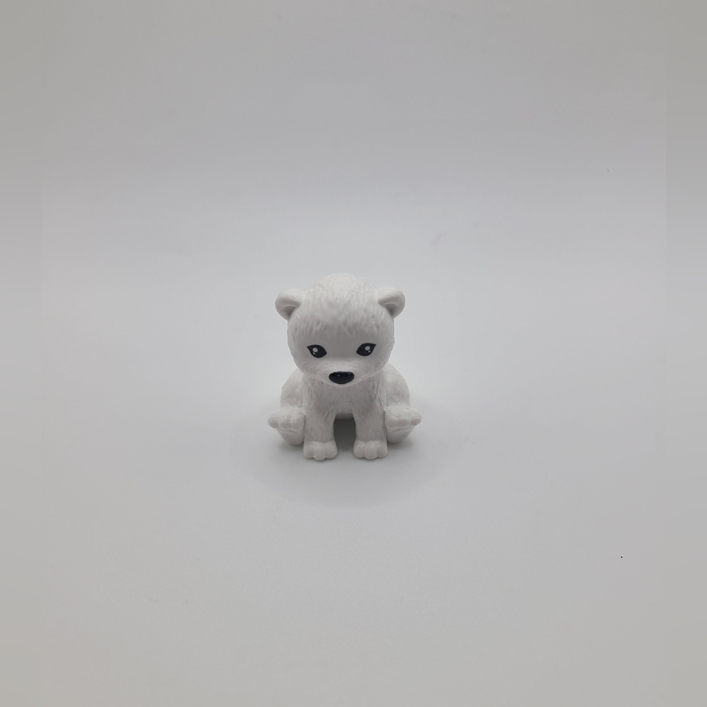 Barbie Christmas Doll Pet Polar Bear